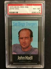 John Hadl Football Cards 1972 NFLPA Iron Ons Prices