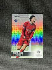 Curtis Jones [Refractor] #23 Soccer Cards 2020 Stadium Club Chrome UEFA Champions League Prices