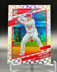 Mike Trout [Crisis] #174 Baseball Cards 2021 Panini Donruss Optic Prices