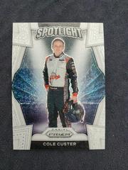 Cole Custer [White Sparkle] #S9 Racing Cards 2021 Panini Prizm Spotlight Prices