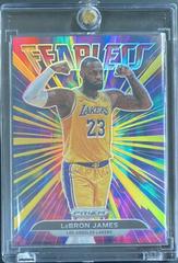 LeBron James [Gold Prizm] Basketball Cards 2021 Panini Prizm Fearless Prices