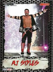 AJ Styles #4 Wrestling Cards 2008 TriStar TNA Impact Prices