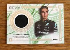 George Russell [Green] Racing Cards 2023 Topps Eccellenza Formula 1 Reliquia Prices