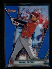 Shohei Ohtani [Blue Refractor] #33 Baseball Cards 2019 Bowman's Best Prices