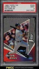 Derek Jeter [Pattern 09] #24A Baseball Cards 1999 Topps Tek Prices