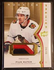 Pius Suter [Patch] Hockey Cards 2020 Upper Deck Premier Prices