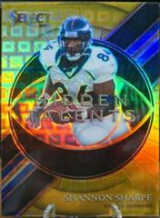Shannon Sharpe [Gold] Football Cards 2021 Panini Select Hidden Talents Prices