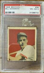 Bill Goodman #39 Baseball Cards 1949 Bowman Prices