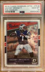 Jacoby Brissett #9 Football Cards 2016 Panini Donruss Optic the Rookies Prices