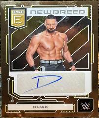 Dijak [Gold] #8 Wrestling Cards 2023 Donruss Elite WWE New Breed Autograph Prices
