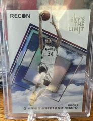 Giannis Antetokounmpo #4 Basketball Cards 2021 Panini Recon Sky's the Limit Prices