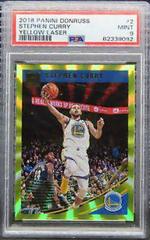 Stephen Curry [Yellow Laser] Basketball Cards 2018 Panini Donruss Prices