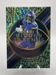 Stefon Diggs [Green Black Snakeskin] #HT-20 Football Cards 2021 Panini Select Hidden Talents Prices