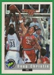 Doug Christie Basketball Cards 1992 Classic Draft Picks Prices