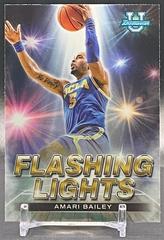 Amari Bailey #FL-3 Basketball Cards 2022 Bowman University Best Flashing Lights Prices