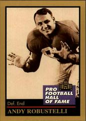 Andy Robustelli #121 Football Cards 1991 Enor Pro HOF Prices