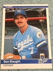 Don Slaught #359 Baseball Cards 1984 Fleer Prices