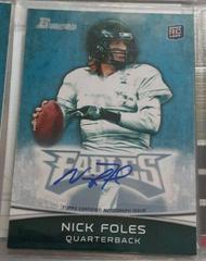 Nick Foles [White Jersey Autograph] #171 Football Cards 2012 Bowman Prices