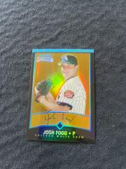 Josh Fogg [Gold Refractor] #170 Baseball Cards 2001 Bowman Chrome Gold Prices