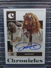 Mankind Wrestling Cards 2022 Panini Chronicles WWE Signatures Prices
