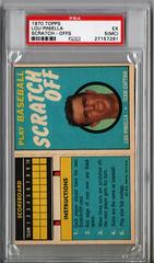 Lou Piniella Baseball Cards 1970 Topps Scratch Offs Prices