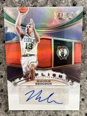 Malcolm Brogdon [Red] #IFS-MBG Basketball Cards 2022 Panini Select In Flight Signatures Prices