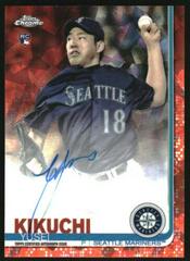 Yusei Kikuchi [Orange Refractor] #YK Baseball Cards 2019 Topps Chrome Sapphire Rookie Autographs Prices