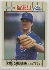 Ryne Sandberg Baseball Cards 1990 Fleer Baseball All-Stars Prices