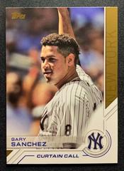 Gary Sanchez #S-116 Baseball Cards 2017 Topps Salute Prices