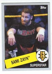 Sami Zayn [Silver] Wrestling Cards 2015 Topps Heritage WWE Prices