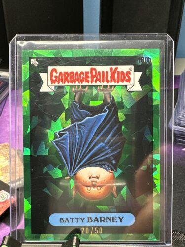 Batty BARNEY [Green] #180b Garbage Pail Kids 2022 Sapphire