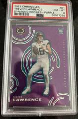 Trevor Lawrence [Purple] #D-1 Football Cards 2021 Panini Chronicles Dynagon Rookies Prices