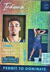 Chris Duarte Basketball Cards 2021 Panini Contenders Permit to Dominate Prices