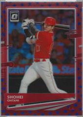 Shohei Ohtani [Liberty Choice] #118 Baseball Cards 2020 Panini Donruss Optic Prices