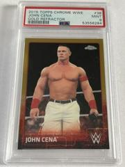 John Cena [Gold] #38 Wrestling Cards 2015 Topps Chrome WWE Prices