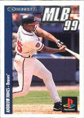 Andruw Jones #7 Baseball Cards 1998 Donruss MLB 99 Sony Playstation Prices