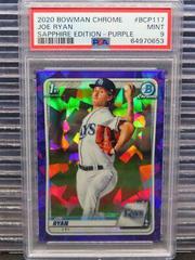 Joe Ryan [Purple] #BCP-117 Baseball Cards 2020 Bowman Sapphire Prices