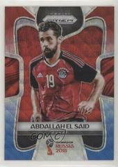 Abdallah El Said [Red & Blue Wave] Soccer Cards 2018 Panini Prizm World Cup Prices