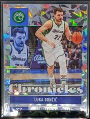 Luka Doncic [Green Ice] Basketball Cards 2021 Panini Chronicles Prices