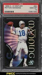 Peyton Manning Football Cards 1999 Skybox E X Century Prices