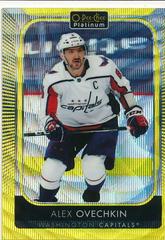 Alex Ovechkin [Neon Yellow Surge] #3 Hockey Cards 2021 O-Pee-Chee Platinum Prices