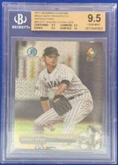 Shohei Ohtani [Purple Refractor] Baseball Cards 2017 Bowman Mega Box Chrome Prospects Prices