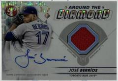 Jose Berrios [Refractor] #ADR-JB Baseball Cards 2023 Topps Pristine Around the Diamond Autograph Relic Prices