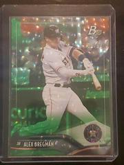 Alex Bregman [Green] #87 Baseball Cards 2021 Bowman Platinum Prices