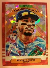 Mookie Betts [Cracked Ice Red] Baseball Cards 2019 Panini Donruss Optic Prices