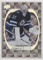 Connor Hellebuyck [Checkerboard] #3 Hockey Cards 2021 Upper Deck Ovation Prices