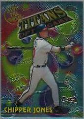 Chipper Jones #OTG22 Baseball Cards 2000 Topps Chrome Own the Game Prices