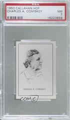 Charles A. Comiskey Baseball Cards 1950 Callahan Hall of Fame Prices