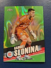 Gabriel Slonina [Neon Green Lava] Soccer Cards 2022 Topps Chrome MLS Prices
