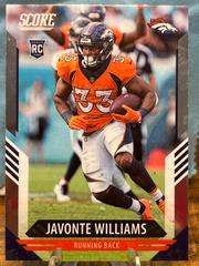 Javonte Williams #419 Football Cards 2021 Panini Chronicles Score Update Rookies Prices